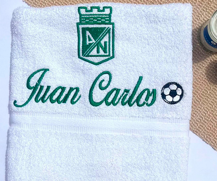 Toalla personalizada para hombre de Atlético Nacional - 303