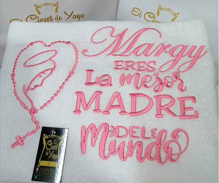 Toalla personalizada de Virgen - 388